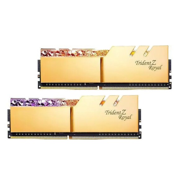 G.SKILL Trident Z Royal Series 32GB (2 x 16GB) 288-Pin PC RAM DDR4 3600 - Picture 1 of 16